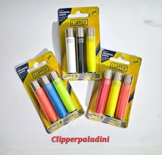 Accendini Clipper Ricaricabili
