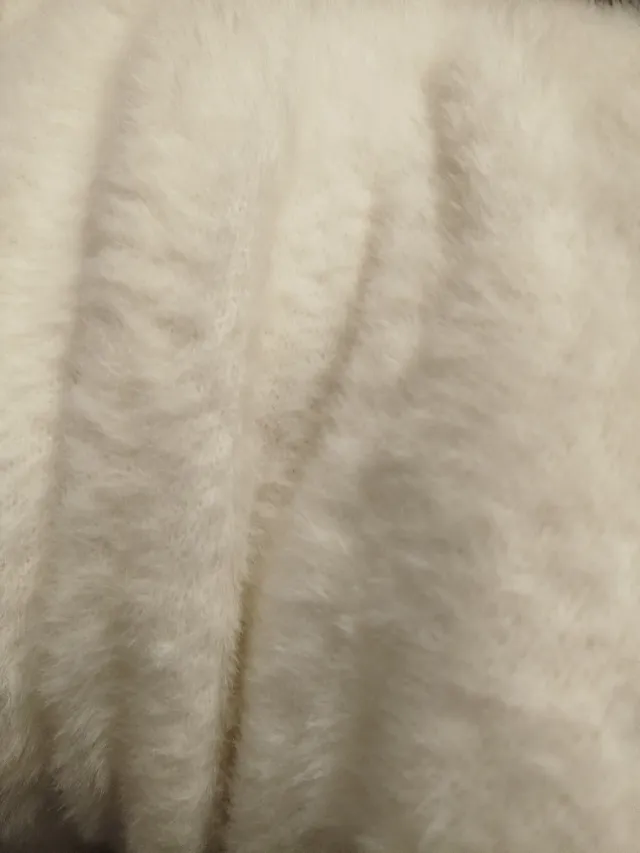 Jersey de cuello alto blanco