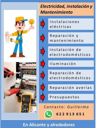 Pladur, electricista, carpintero, manitas, fontane