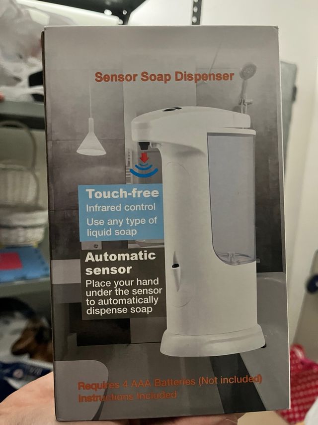 Dispensador Jabón Automático Sensor