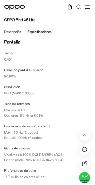 OPPO Find X5 Lite 5G