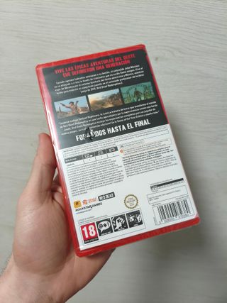 Red Dead Redemption Nintendo Switch CAJA ROJA