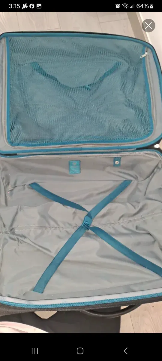 Maleta Grande Samsonite Negra con Ruedas