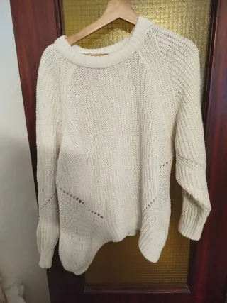 Jersey beige talla única