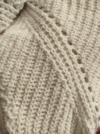 Jersey beige talla única