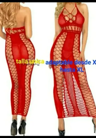Vestido Atrevido Rojo Talla Única