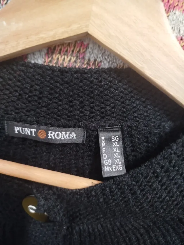 Chaqueta PORT & ROUGE Negra Talla Única