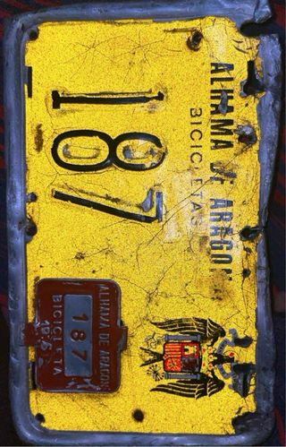 Bicicleta paseo antigua restaurada