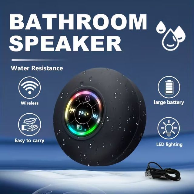 Altavoz Bluetooth para Ducha Impermeable