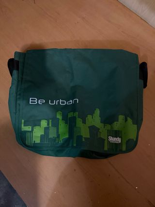 Maletín bandolera Be Urban Shandy Cruzcampo verde