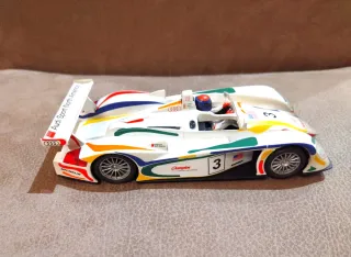 SCALEXTRIC SLOT AUDI R8 LeMans EFECTO SUCIO. NUEVO