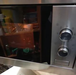 Microondas Cata de acero Inoxidable