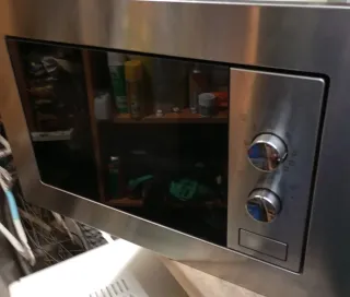 Microondas Cata de acero Inoxidable