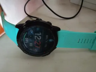 Orologio Garmin Smartwatch Turchese Nero