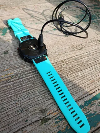 Orologio Garmin Smartwatch Turchese Nero