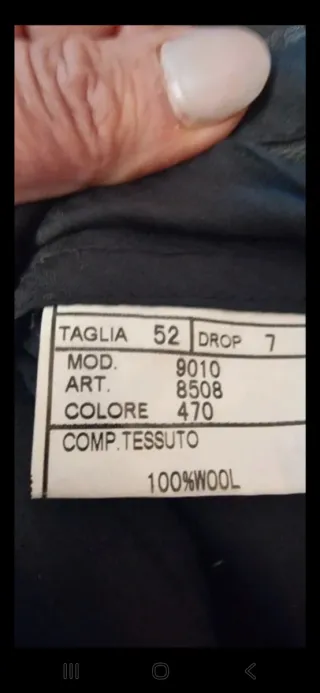 Traje de caballero gris