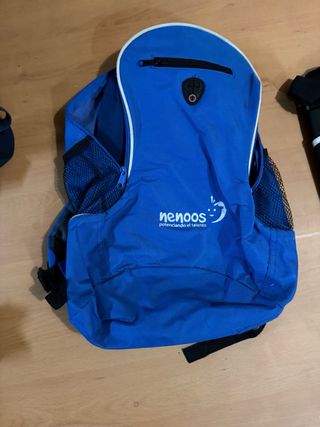 Mochila deportiva azul neenos
