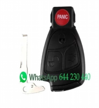 Carcasa llave 4 botones Mercedes
