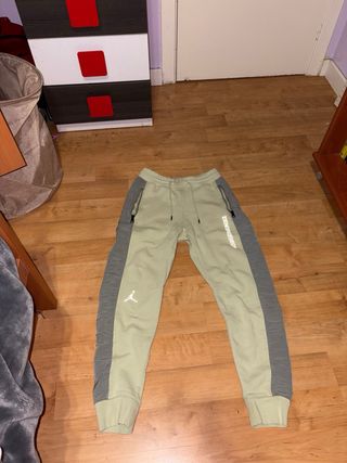 Pantalón Jordan Gris y Verde