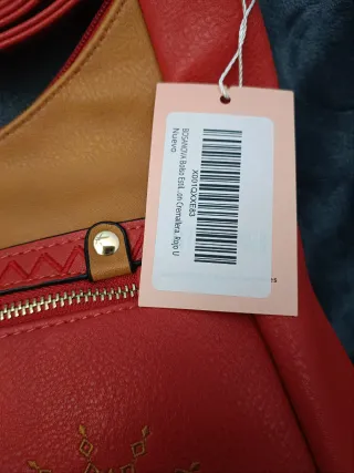 Bolso Bossanova Mujer Rojo,Marrón Nuevo bandolera.