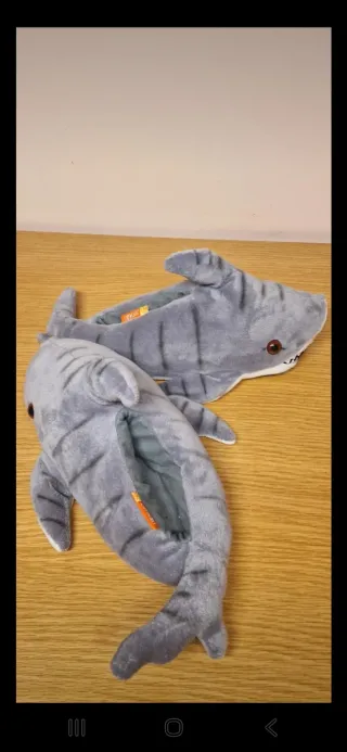 Zapatillas Tiburón Grises y Blancas