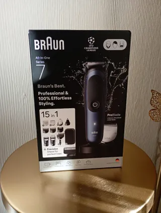 ¡¡PRECINTADA!! Recortadora Braun Series 7,  15 en1