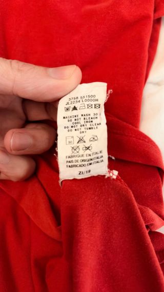 Camiseta Hombre Energie Roja