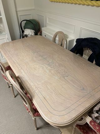 Tavolo da pranzo estensibile in legno di rovere