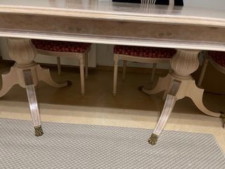 Tavolo da pranzo estensibile in legno di rovere