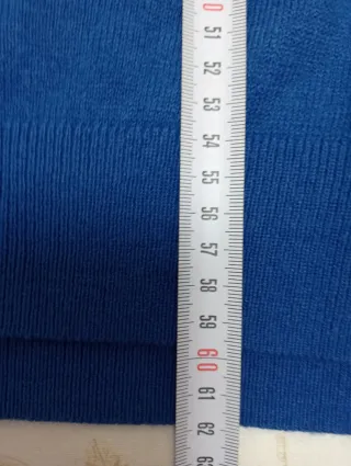 Jersey Navidad Lidl azul talla M