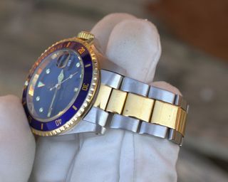 Orologio Rolex Diver Automatico Blu/Oro
