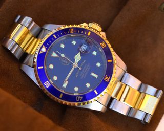 Orologio Rolex Diver Automatico Blu/Oro