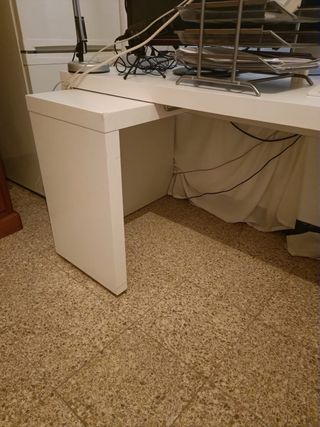 Escritorio 150x60 con alerón lateral