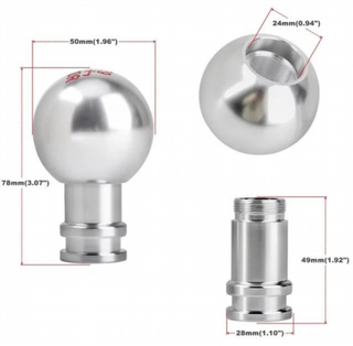 Pomo palanca cambios 5 velocidades Universal