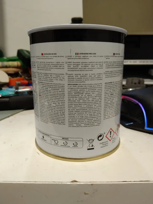 Smalte al disolvente Spsil 375ml