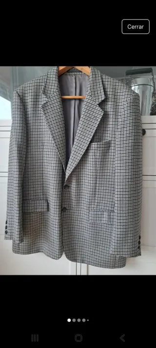 Americana cuadros caballero