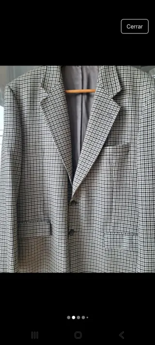 Americana cuadros caballero