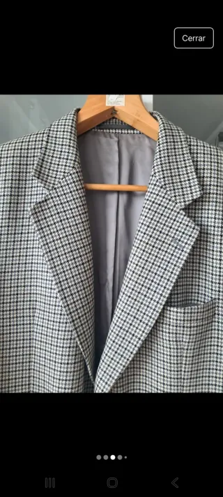 Americana cuadros caballero