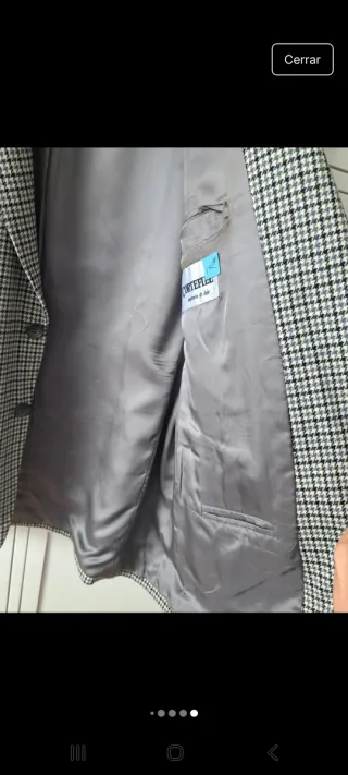 Americana cuadros caballero