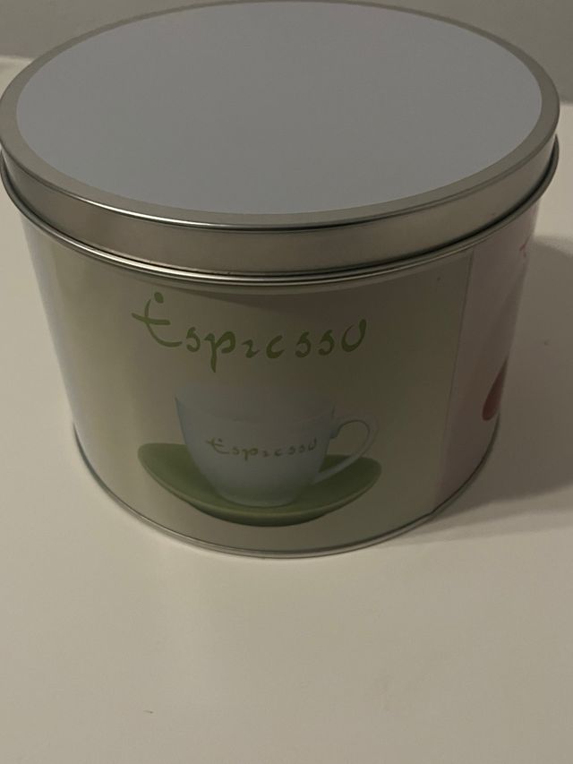 Set 4 Tazas Espresso Porcelana