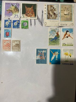 Lote de sellos de colección