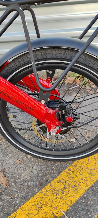 Bicicleta Eléctrica Ibiza Rainbow Roja