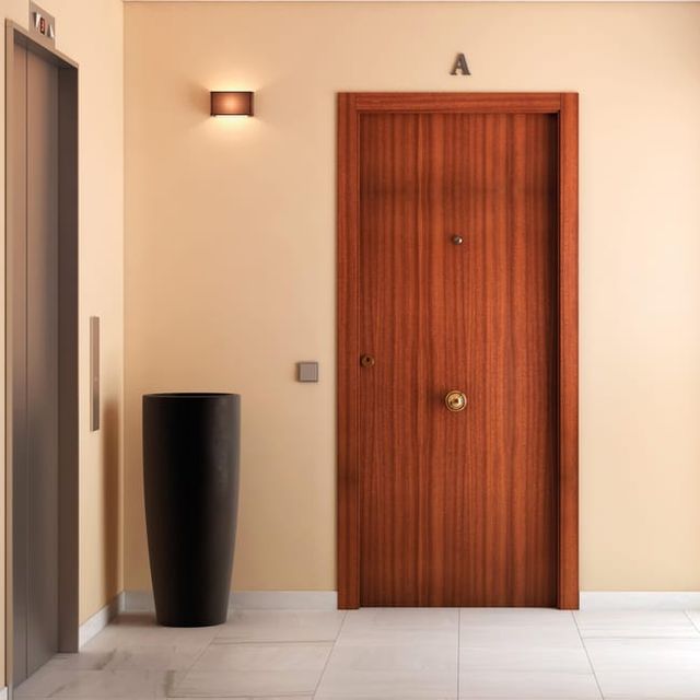 Puerta de madera