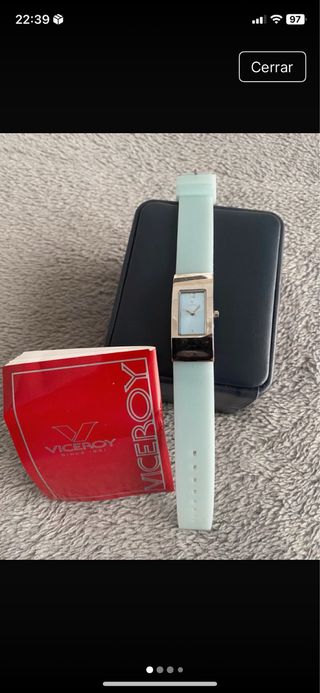 Reloj Viceroy Mujer Verde Menta con Estuche