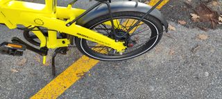 Bicicleta Eléctrica Ibiza Rainbow Amarilla