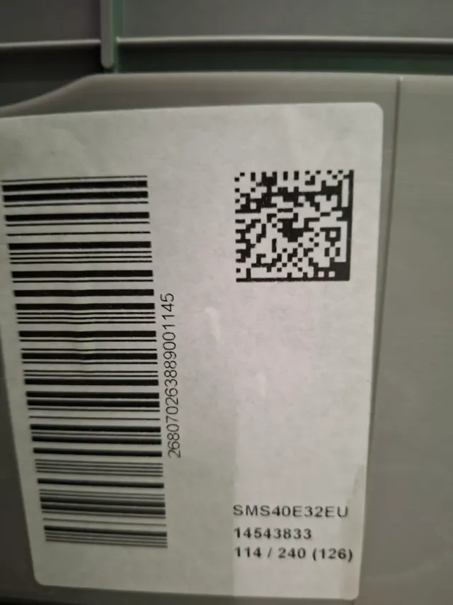 Lavavajillas Bosch SMS40E32EU