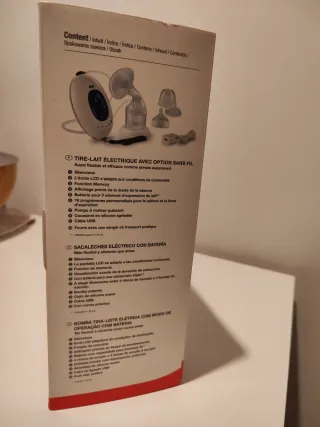 Tiraleches / Sacaleches eléctrico NUK (nuevo)