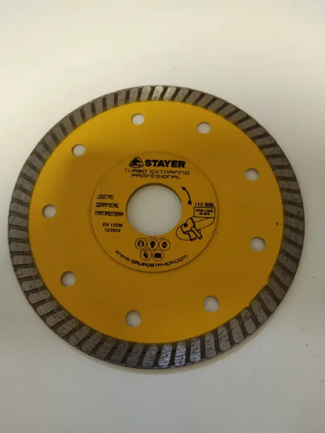 Disco Diamante Stayer 115mm Cerámica