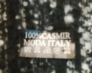 Bufanda de Cachemira 100% Negra