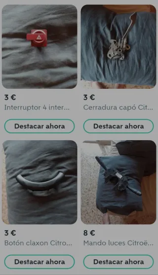 Piezas Citroën y Peugeot